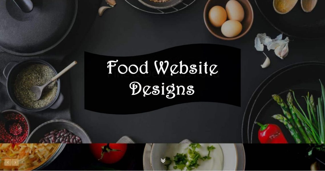 Splendid Food Website Designs For Profitable Restaurants