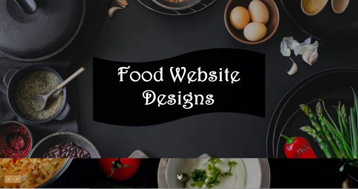 Splendid Food Website Designs For Profitable Restaurants