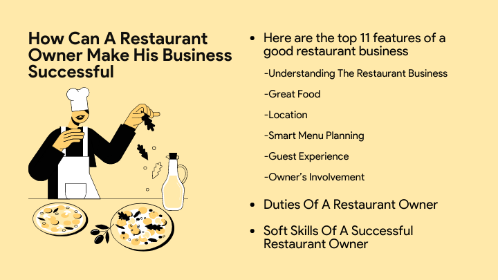 What Should Restaurant Owners Do To Ensure Business Success