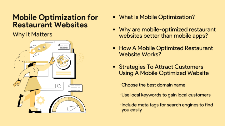 Mobile Optimization for Restaurant Websites: Why It Matters