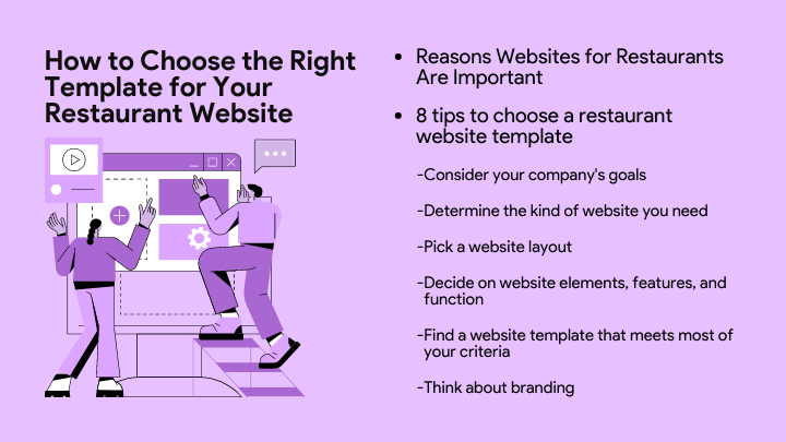 How to Choose the Right Template for Your Restaurant Website