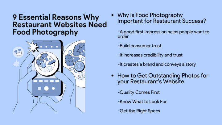 Why Restaurant Websites Need Food Photography