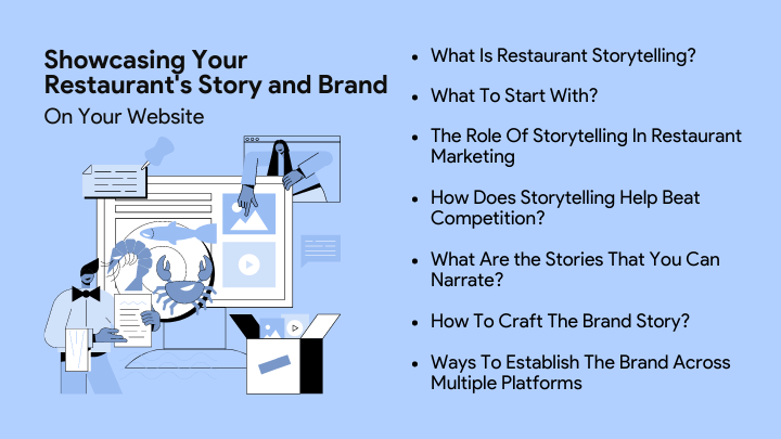 Showcasing Your Restaurant's Story and Brand on Your Website