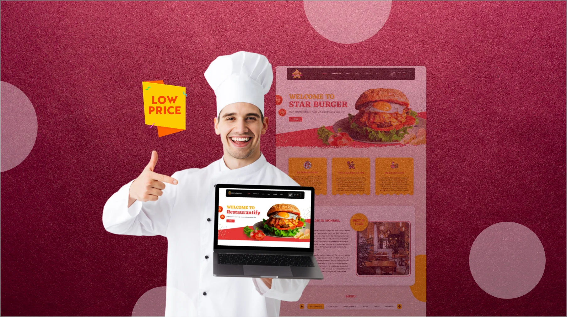 Low Budget Small Restaurant Design