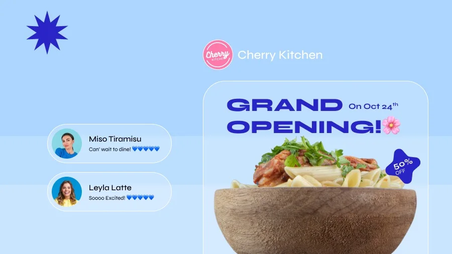 Restaurant Grand Opening
