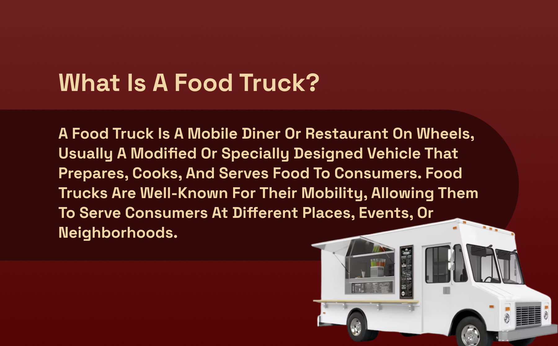 types of food trucks